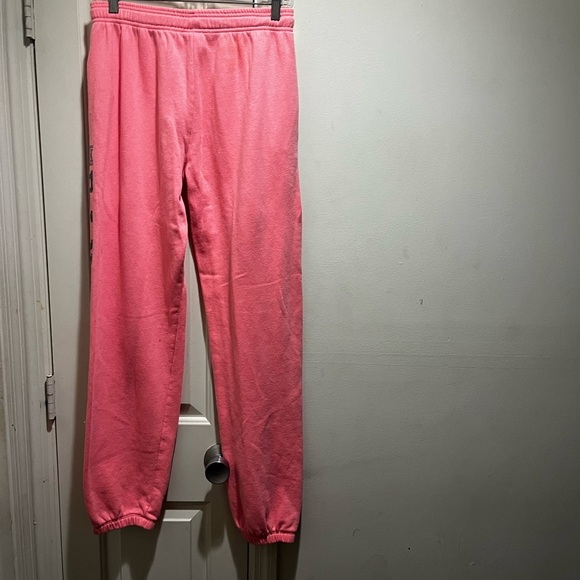 Pink Victoria's Secret joggers/ Sweatpants - Picture 2 of 9